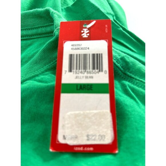 IZOD T-Shirt Mens Size L Green Graphic NWT - Picture 4 of 8